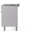 Ilve Professional Plus II UP60FQMPWHLP - 60 Inch Freestanding Dual Fuel Range (Solid Door)
