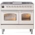 Ilve Nostalgie Collection UPD40FNMPAWC - 40 Inch Freestanding Dual Fuel Range in Front View