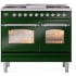 Ilve Nostalgie Collection UPD40FNMPEGC - 40 Inch Freestanding Dual Fuel Range in Front View