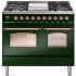 Ilve Nostalgie Collection UPD40FNMPEGP - 40 Inch Freestanding Dual Fuel Range in Front View