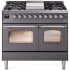 Ilve Nostalgie Collection UPD40FNMPMGC - 40 Inch Freestanding Dual Fuel Range in Front View