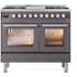 Ilve Professional Plus II UPD40FWMPMGLP - 40 Inch Freestanding Dual Fuel Range