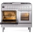 Ilve Professional Plus II UPD40FWMPSS - 40 Inch Freestanding Dual Fuel Range