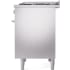Ilve Professional Plus II UPD40FQMPSS - 40 Inch Freestanding Dual Fuel Range with 6 Sealed Burners