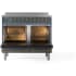 Ilve Nostalgie II Collection UPDI406NMPBGG - 40 Inch Freestanding Induction Range in Opened View