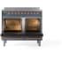 Ilve Nostalgie II Collection UPDI406NMPBGP - 40 Inch Freestanding Induction Range in Opened View