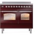 Ilve Nostalgie II Collection UPDI406NMPBUC - 40 Inch Freestanding Electric Induction Range in Front View