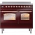 Ilve Nostalgie II Collection UPDI406NMPBUP - 40 Inch Freestanding Electric Induction Range in Front View