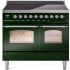 Ilve Nostalgie II Collection UPDI406NMPEGC - 40 Inch Freestanding Electric Induction Range in Front View