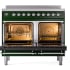 Ilve Nostalgie II Collection UPDI406NMPEGC - 40 Inch Freestanding Electric Induction Range in Opened View