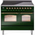 Ilve Nostalgie II Collection UPDI406NMPEGG - 40 Inch Freestanding Electric Induction Range in Front View