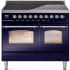 Ilve Nostalgie II Collection UPDI406NMPMBC - 40 Inch Freestanding Electric Induction Range in Front View