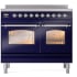 Ilve Nostalgie II Collection UPDI406NMPMBC - 40 Inch Freestanding Electric Induction Range in Front View