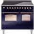 Ilve Nostalgie II Collection UPDI406NMPMBP - 40 Inch Freestanding Electric Induction Range in Front View