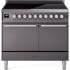Ilve Professional Plus II UPDI406QMPMG - 40 Inch Freestanding Induction Range