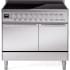 Ilve Professional Plus II UPDI406QMPSS - 40 Inch Freestanding Induction Range