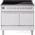 Ilve Professional Plus II UPDI406QMPWH - 40 Inch Freestanding Induction Range
