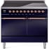 Ilve Nostalgie II Collection UPDI406QNMPMBP - 40 Inch Solid Door Freestanding Induction Range in Copper Trim with 6 Elements