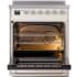 Ilve Nostalgie II Collection UPI304NMPAWC - 30 Inch Freestanding Induction Range