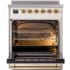 Ilve Nostalgie II Collection UPI304NMPAWG - 30 Inch Freestanding Induction Range