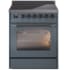 Ilve Nostalgie II Collection UPI304NMPBGB - 30 Inch Freestanding Induction Range