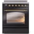 Ilve Nostalgie II Collection UPI304NMPBKG - 30 Inch Freestanding Induction Range