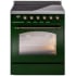 Ilve Nostalgie II Collection UPI304NMPEGB - 30 Inch Freestanding Induction Range