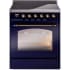 Ilve Nostalgie II Collection UPI304NMPMBB - 30 Inch Freestanding Induction Range