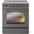 Ilve Nostalgie II Collection UPI304NMPMGG - 30 Inch Freestanding Induction Range