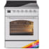 Ilve Nostalgie II Collection UPI304NMPRAC - 30 Inch Triple Glass Door Freestanding Induction Range in Custom Color with 4 Elements