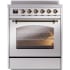 Ilve Nostalgie II Collection UPI304NMPSSB - 30 Inch Freestanding Induction Range