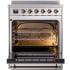 Ilve Nostalgie II Collection UPI304NMPSSB - 30 Inch Freestanding Induction Range