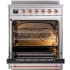 Ilve Nostalgie II Collection UPI304NMPSSP - 30 Inch Freestanding Induction Range