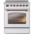 Ilve Nostalgie II Collection UPI304NMPWHB - 30 Inch Freestanding Induction Range
