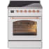 Ilve Nostalgie II Collection UPI304NMPWHP - 30 Inch Freestanding Induction Range