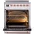 Ilve Nostalgie II Collection UPI304NMPWHP - 30 Inch Freestanding Induction Range