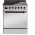 Ilve Nostalgie II Collection UPI304QNMPSSB - 30 Inch Solid Door Freestanding Induction Range in Bronze Trim with 4 Elements