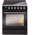 Ilve Professional Plus II UPI304WMPBK - 30 Inch Freestanding Induction Range