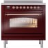 Ilve Nostalgie II Collection UPI366NMPBUP - 36 Inch Freestanding Electric Induction Range in Front View