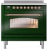 Ilve Nostalgie II Collection UPI366NMPEGP - 36 Inch Freestanding Electric Induction Range in Front View