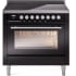 Ilve Professional Plus II UPI366WMPBK - 36 Inch Freestanding Induction Range