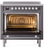 Ilve Professional Plus II UPI366WMPMG - 36 Inch Freestanding Induction Range