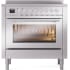 Ilve Professional Plus II UPI366WMPSS - 36 Inch Freestanding Induction Range