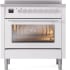 Ilve Professional Plus II UPI366WMPWH - 36 Inch Freestanding Induction Range