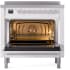 Ilve Professional Plus II UPI366WMPWH - 36 Inch Freestanding Induction Range