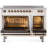 Ilve Nostalgie II Collection UPI486NMPAWB - 48 Inch Freestanding Electric Induction Range in Opened View