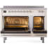 Ilve Nostalgie II Collection UPI486NMPAWC - 48 Inch Freestanding Electric Induction Range in Opened View