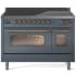 Ilve Nostalgie II Collection UPI486NMPBGG - 48 Inch Freestanding Electric Induction Range