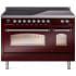 Ilve Nostalgie II Collection UPI486NMPBUC - 48 Inch Freestanding Electric Induction Range in Front View