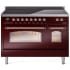 Ilve Nostalgie II Collection UPI486NMPBUP - 48 Inch Freestanding Electric Induction Range in Front View